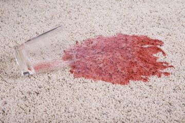 red oak carpet stains removal